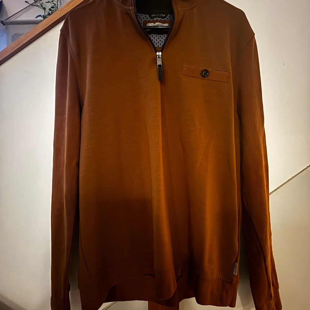 Ted Baker Men's Zip-Up Sweater
